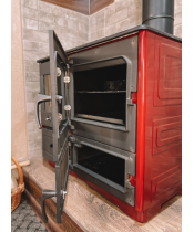 Печь-камин Duval EK-5137 - фото №3, в окне, миниатюра