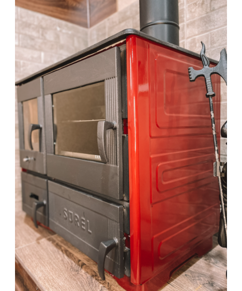 Печь-камин Duval EK-5137 - фото №3, в окне