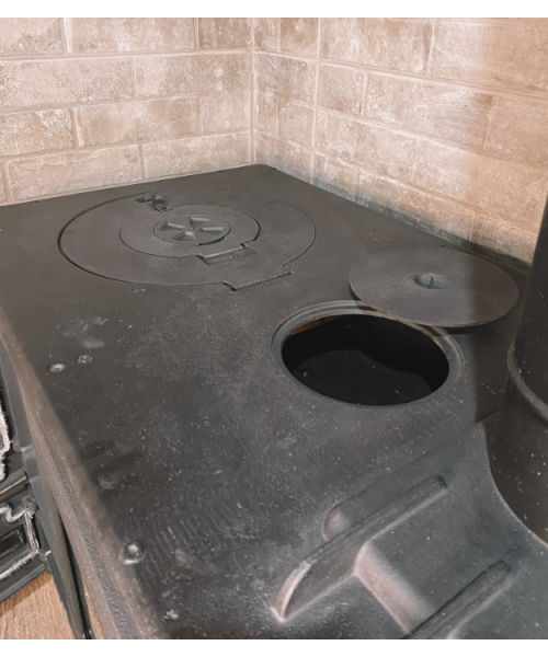 Печь-камин Duval EK-5137 - фото №3, в окне