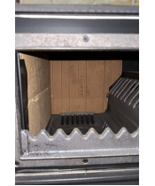 Печь-камин Duval EK-5237 BL (BLACK EDITION) - фото №3, в окне, миниатюра