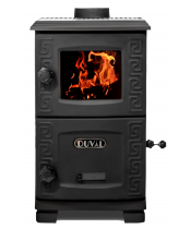 Піч-камін Duval EM-203F TURBO (BLACK EDITION) - фото №2