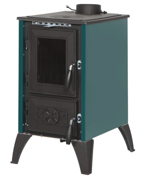 Піч-камін Duval EM-220F - фото №3, у вікні