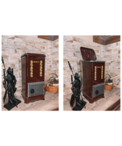 Піч-камін Duval EM-310 - фото №3, у вікні, мініатюра