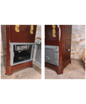 Піч-камін Duval EM-310 - фото №3, у вікні, мініатюра