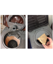 Піч-камін Duval EM-310 - фото №3, у вікні, мініатюра