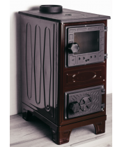 Печь-камин Duval EM-314F - фото №3, в окне, миниатюра