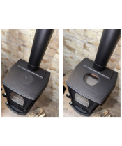 Піч-камін Duval EM-5114 BL (Black Edition) - фото №3