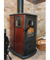 Піч-камін Duval EM-5115 - фото №3, у вікні, мініатюра