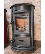 Піч-камін Duval EM-5127 BL (BLACK EDITION) - фото №3, у вікні, мініатюра