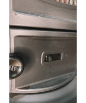 Піч-камін Duval EM-5127 BL (BLACK EDITION) - фото №3, у вікні, мініатюра