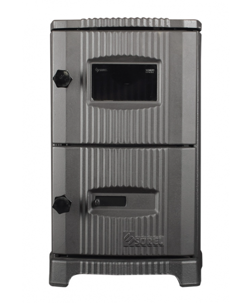 Піч-камін Duval EM-5150 BL (BLACK EDITION) - фото №3, у вікні