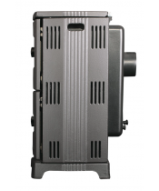 Піч-камін Duval EM-5150 BL (BLACK EDITION) - фото №3, у вікні, мініатюра