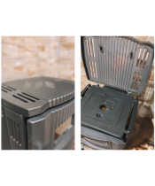 Піч-камін Duval EM-5150 BL (BLACK EDITION) - фото №3