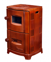 Піч-камін Duval EM-5151BR - фото №3, у вікні, мініатюра