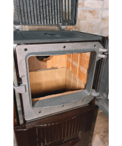 Піч-камін Duval EM-5151BR - фото №3, у вікні, мініатюра