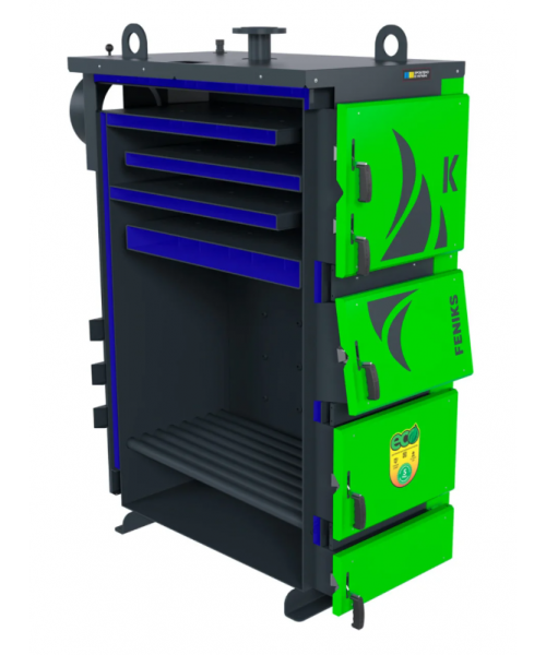 Твердопаливний котел Feniks серія K Plus 98 кВт (автоматика) - фото №3, у вікні