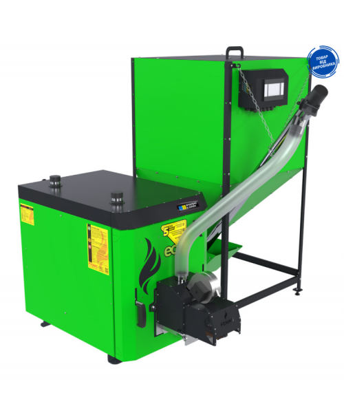 Пеллетный котел Feniks X 10 кВт - фото №3, в окне