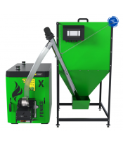 Пеллетный котел Feniks X 10 кВт - фото №3, в окне, миниатюра