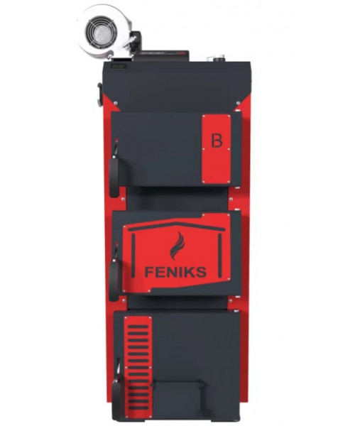 Твердопаливний котел Feniks серія B new Plus 25 кВт (автоматика) - фото №3, у вікні