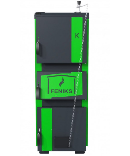 Твердопаливний котел Feniks серія K 12 кВт - фото №3, у вікні