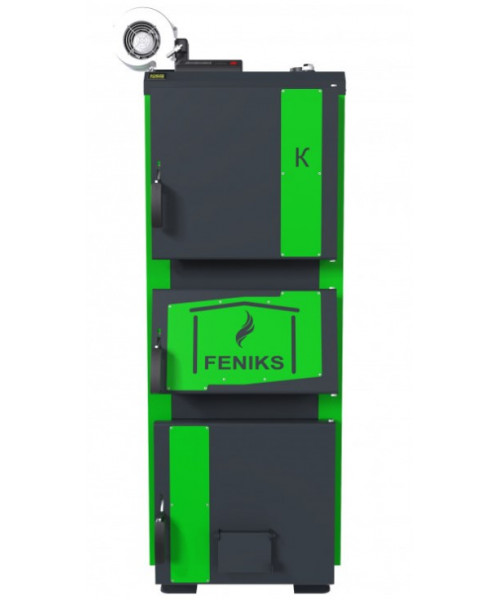 Твердотопливный котел Feniks серия K Plus 17 кВт (автоматика) - фото №3, в окне
