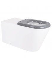 Унитаз Qtap Freedom QT22223368W Rimless с сиденьем Slim Duroplast / Soft-close / Quick Release