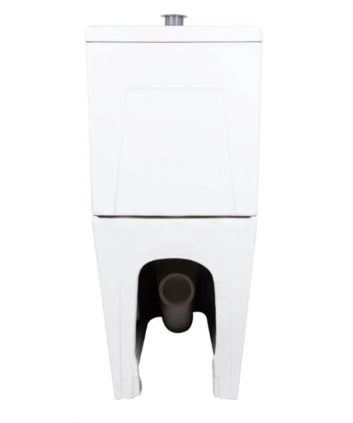 Унитаз Qtap Freedom QT22226098W Rimless с сиденьем Slim Duroplast / Soft-close / Quick Release  - фото №3, в окне