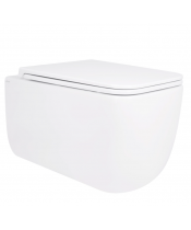 Унитаз Qtap Gemini QT2533076EUQW Ultra Quiet с сиденьем Slim Duroplast / Soft-close / Quick Release