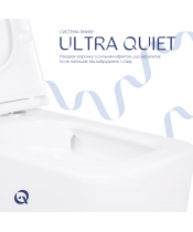 Унитаз Qtap Gemini QT2533076EUQW Ultra Quiet с сиденьем Slim Duroplast / Soft-close / Quick Release - фото №3, в окне, миниатюра