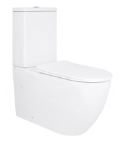 Унитаз Qtap Grand QT26228301W Ultra Quiet с сиденьем Slim Duroplast / Soft-close / Quick Release 