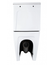 Унитаз Qtap Grand QT26228301W Ultra Quiet с сиденьем Slim Duroplast / Soft-close / Quick Release  - фото №3, в окне, миниатюра
