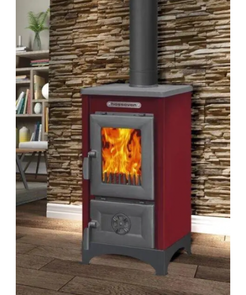 Піч-камін HOSSEVEN 9008 MINI - фото №3, у вікні