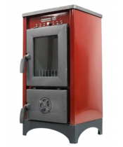 Піч-камін HOSSEVEN 9008 MINI - фото №3, у вікні, мініатюра