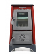 Піч-камін HOSSEVEN 9008 MINI - фото №3, у вікні, мініатюра