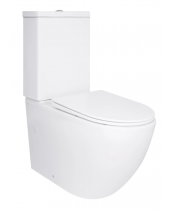 Унитаз Qtap Jay QT07222175TW Ultra Quiet с сиденьем Slim Duroplast / Soft-close / Quick Release 