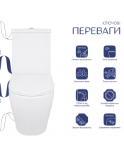 Унитаз Qtap Jay QT07222175TW Ultra Quiet с сиденьем Slim Duroplast / Soft-close / Quick Release  - фото №3, в окне, миниатюра