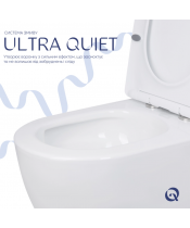Унитаз Qtap Jay QT07222175TW Ultra Quiet с сиденьем Slim Duroplast / Soft-close / Quick Release  - фото №3, в окне, миниатюра