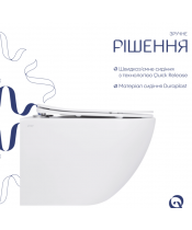 Унитаз Qtap Jay QT07335175W Ultra Quiet с сиденьем Slim Duroplast / Soft-close / Quick Release - фото №3, в окне, миниатюра