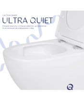 Унитаз Qtap Jay QT07335175W Ultra Quiet с сиденьем Slim Duroplast / Soft-close / Quick Release - фото №3, в окне, миниатюра