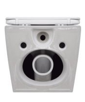 Унитаз Qtap Jay QT07335175W Ultra Quiet с сиденьем Slim Duroplast / Soft-close / Quick Release - фото №3, в окне, миниатюра