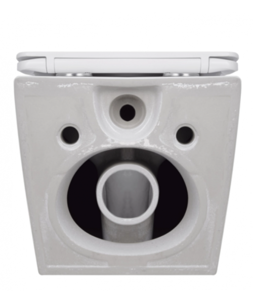 Унитаз Qtap Jay QT07335175W Ultra Quiet с сиденьем Slim Duroplast / Soft-close / Quick Release - фото №3, в окне