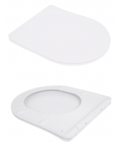 Унитаз Qtap Jay QT07335175W Ultra Quiet с сиденьем Slim Duroplast / Soft-close / Quick Release - фото №3, в окне, миниатюра