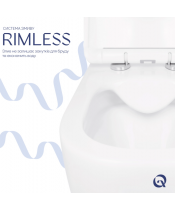 Унитаз Qtap Jay QT07335176W Rimless с сиденьем Slim Duroplast / Soft-close / Quick Release - фото №3, в окне, миниатюра