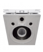 Унитаз Qtap Jay QT07335176W Rimless с сиденьем Slim Duroplast / Soft-close / Quick Release - фото №3, в окне, миниатюра