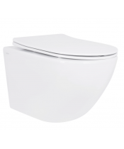 Унитаз Qtap Jay QT07335177W Ultra Quiet с сиденьем Slim Duroplast / Soft-close / Quick Release