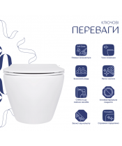 Унитаз Qtap Jay QT07335177W Ultra Quiet с сиденьем Slim Duroplast / Soft-close / Quick Release - фото №3, в окне, миниатюра