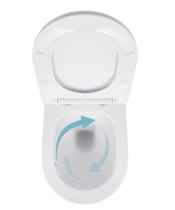Унитаз Qtap Jay QT07335177W Ultra Quiet с сиденьем Slim Duroplast / Soft-close / Quick Release - фото №3, в окне, миниатюра