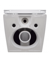 Унитаз Qtap Jay QT07335177W Ultra Quiet с сиденьем Slim Duroplast / Soft-close / Quick Release - фото №3