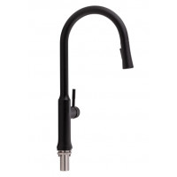 Змішувач для кухні Qtap Baruska QTBAR9137103UB Matt Black Змішувач для кухні Qtap Baruska QTBAR9137103UB Matt Black