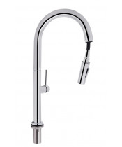 Смеситель для кухни Qtap Lenicka QTLEN9138103UC Chrome